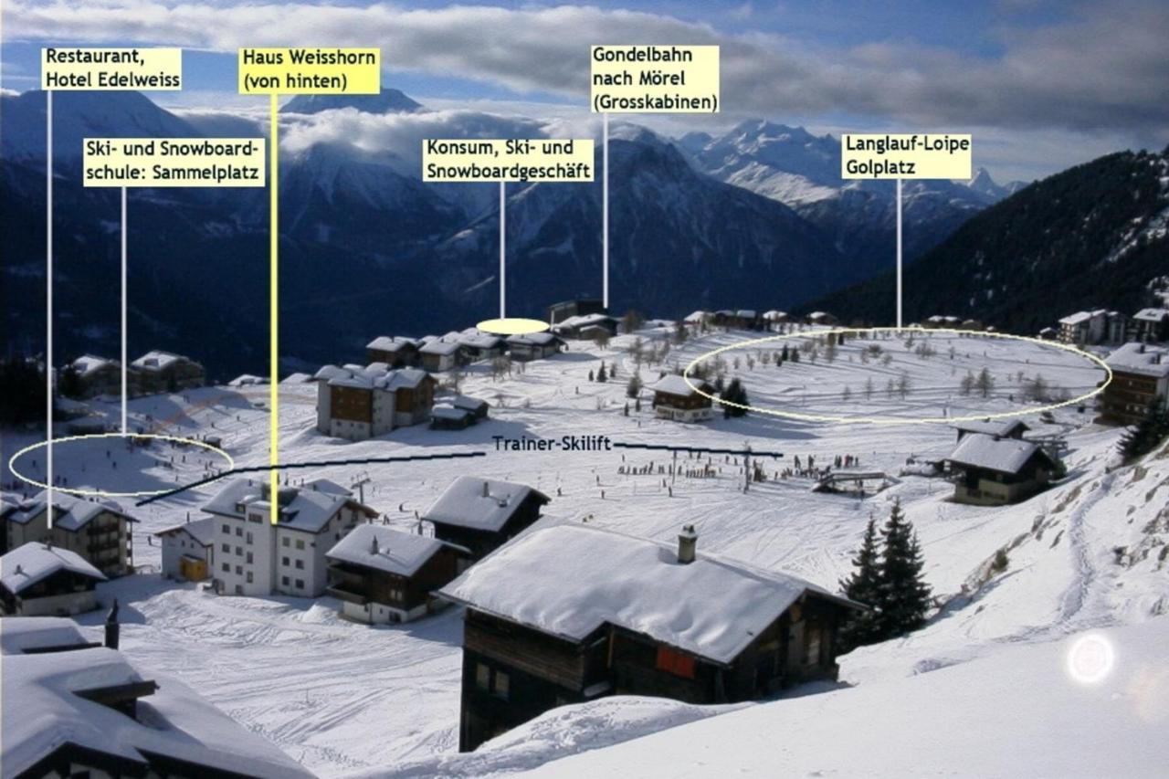 Weisshorn 24 Lägenhet Riederalp Exteriör bild