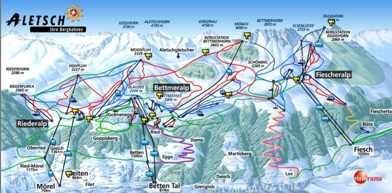 Weisshorn 24 Lägenhet Riederalp Exteriör bild